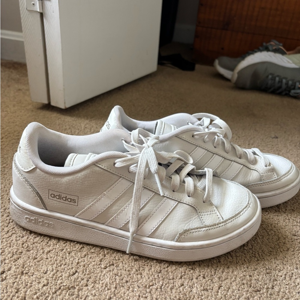 Adidas Classic White Leather Sneakers